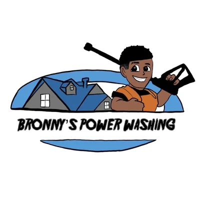 Bronny's Power Washing logo